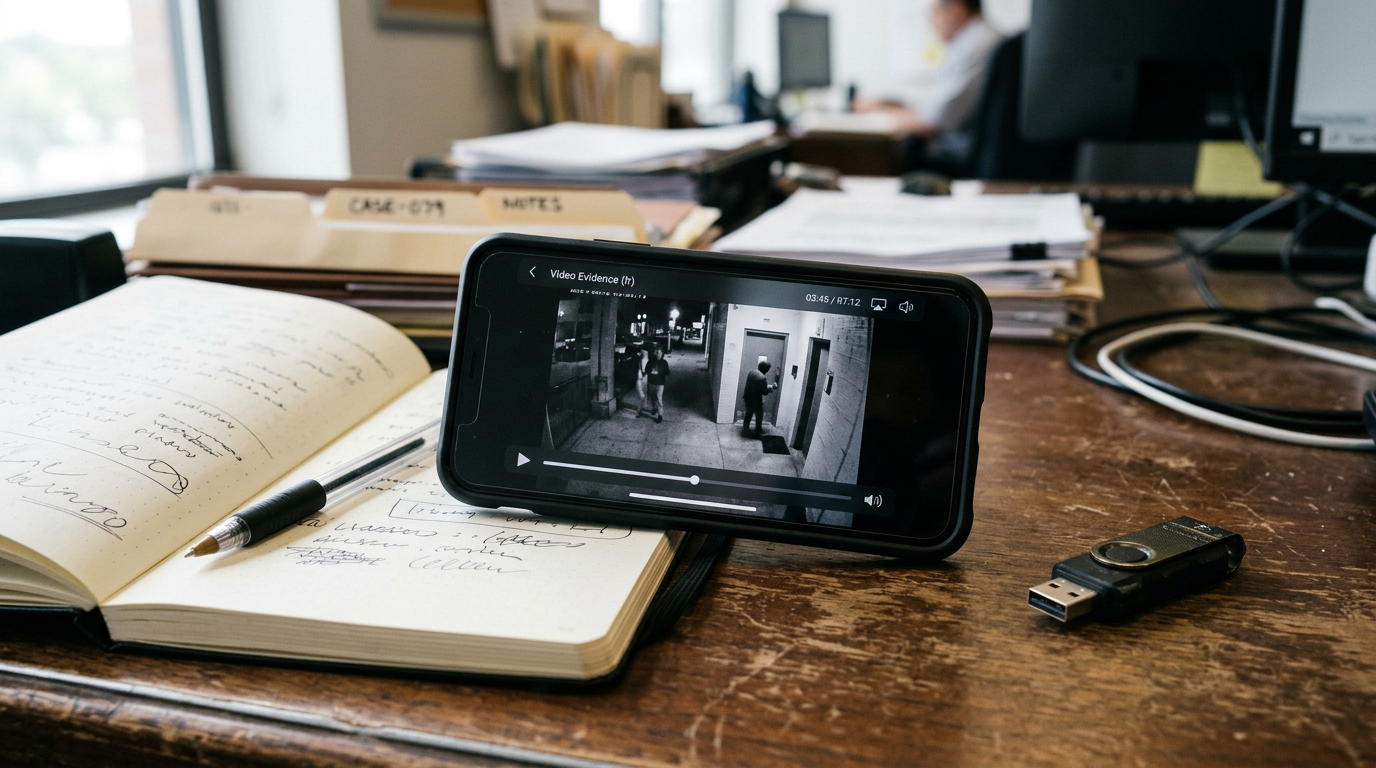 Comment conserver une vidéo comme preuve sans la fragiliser