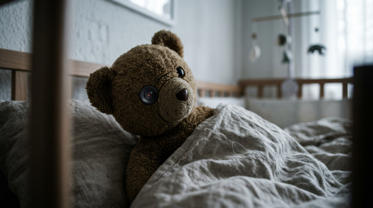 Peut-on piéger sa baby-sitter avec un ours en peluche caméra pour prouver des violences sur un bébé ?