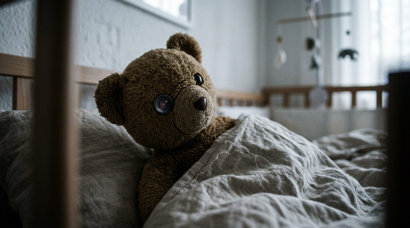 Peut-on piéger sa baby-sitter avec un ours en peluche caméra pour prouver des violences sur un bébé ?