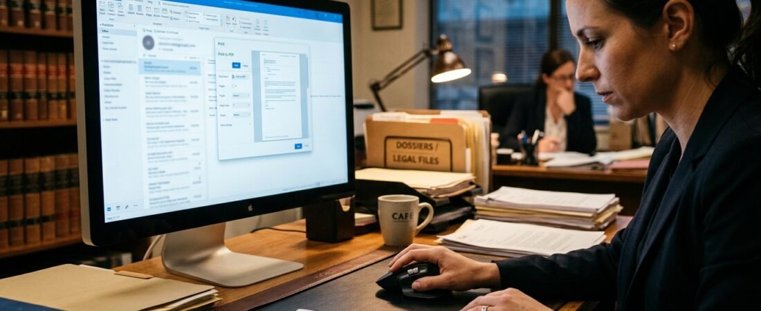 Comment joindre des e-mails envoyés ou reçus dans une plainte