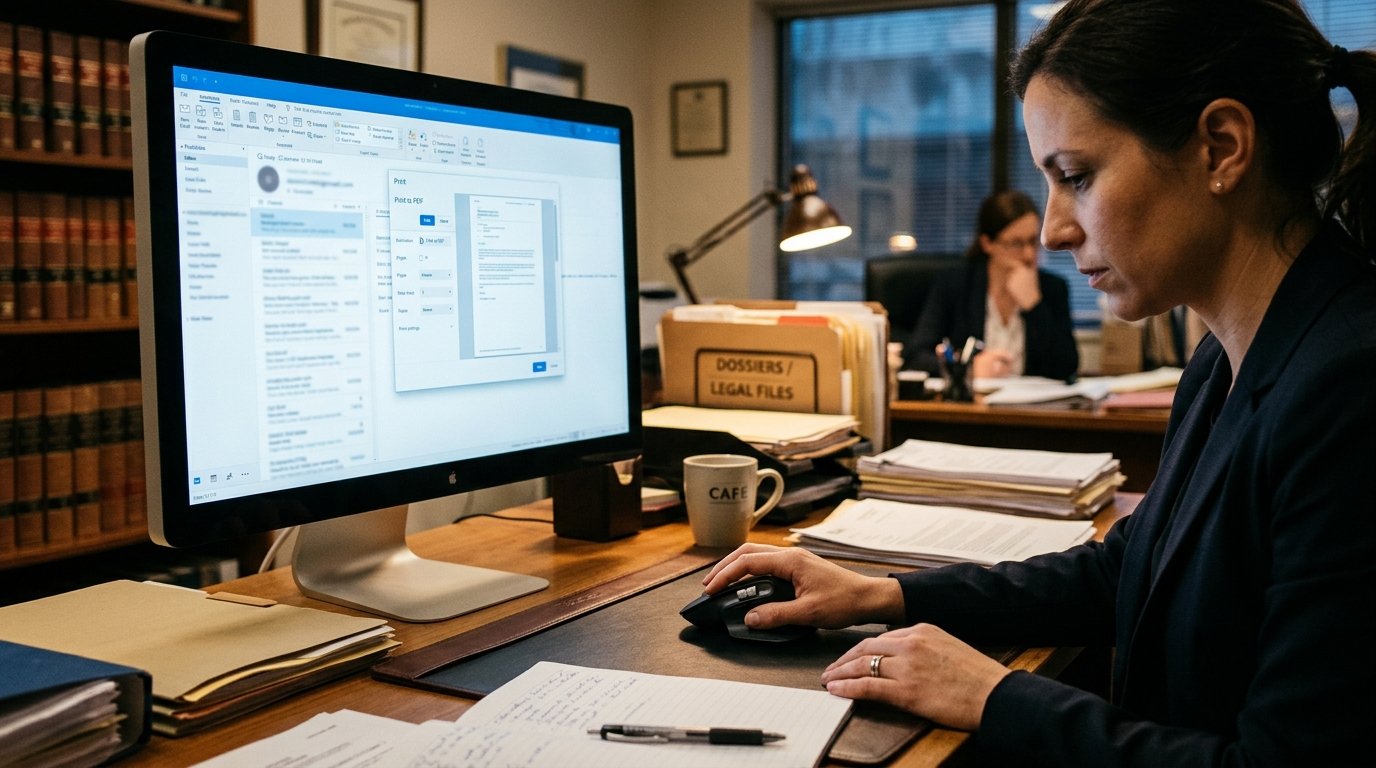 Comment joindre des e-mails envoyés ou reçus dans une plainte