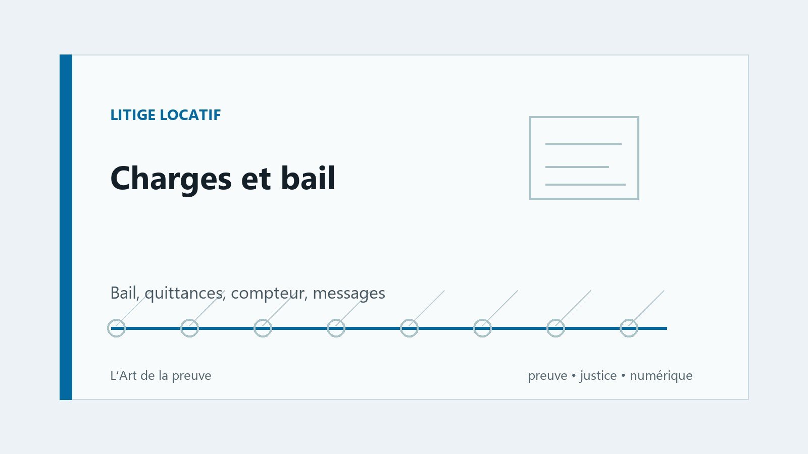 Charges, électricité, bail : comment prouver qu’un propriétaire réclame une somme non prévue