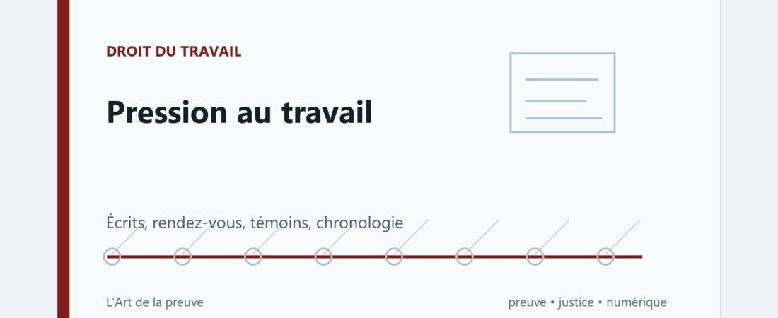 Rupture conventionnelle “à payer en cash” : comment documenter une pression illégale