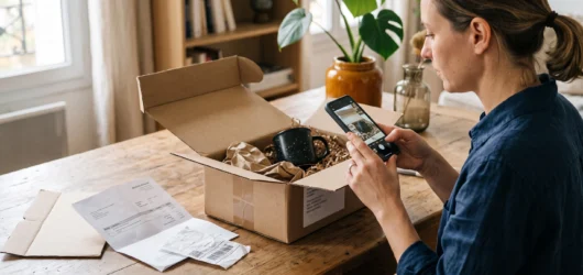 Colis vide, objet cassé ou différent sur Leboncoin/Vinted : quelles preuves et quels recours ?