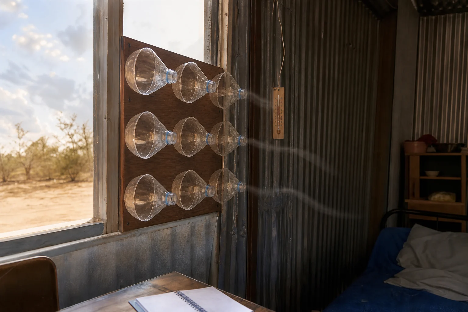 Eco-Cooler : le climatiseur en bouteilles sans électricité fonctionne-t-il ?